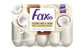 Мыло Fax Крем и кокосовое молоко
